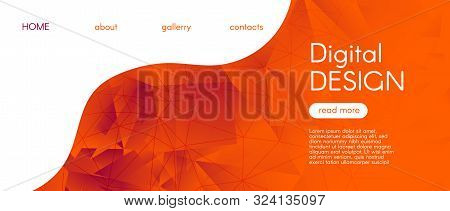 Mosaic Banner Red Vector Photo Free Trial Bigstock