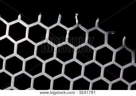 Metal Background Pattern esagonale