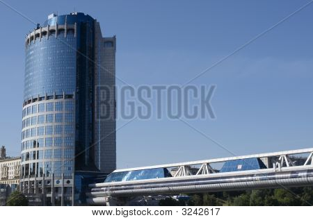 Bagration most dla pieszych i wieża 2000