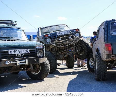 Yoshkar-ola, Russia, June 02, 2019: Auto And Motorcycle Exhibition - Festival - Yo Summit 2019 - Aut