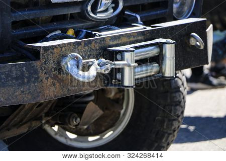 Yoshkar-ola, Russia, June 02, 2019: Auto And Motorcycle Exhibition - Festival - Yo Summit 2019 - Aut