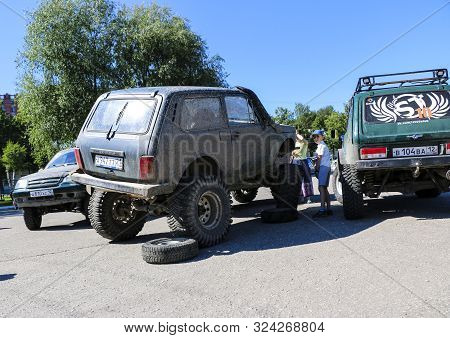 Yoshkar-ola, Russia, June 02, 2019: Auto And Motorcycle Exhibition - Festival - Yo Summit 2019 - Aut