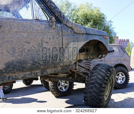 Yoshkar-ola, Russia, June 02, 2019: Auto And Motorcycle Exhibition - Festival - Yo Summit 2019 - Aut