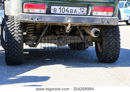 Yoshkar-ola, Russia, June 02, 2019: Auto And Motorcycle Exhibition - Festival - Yo Summit 2019 - Aut