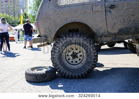 Yoshkar-ola, Russia, June 02, 2019: Auto And Motorcycle Exhibition - Festival - Yo Summit 2019 - Aut