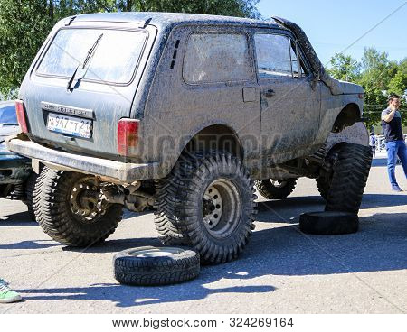 Yoshkar-ola, Russia, June 02, 2019: Auto And Motorcycle Exhibition - Festival - Yo Summit 2019 - Aut