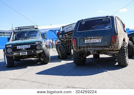 Yoshkar-ola, Russia, June 02, 2019: Auto And Motorcycle Exhibition - Festival - Yo Summit 2019 - Aut