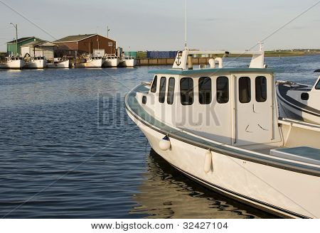 Fischerei-Hafen