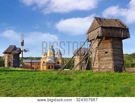 Kiev. Ukraine. Open-air Museum Pirogovo. Kievan Rus.