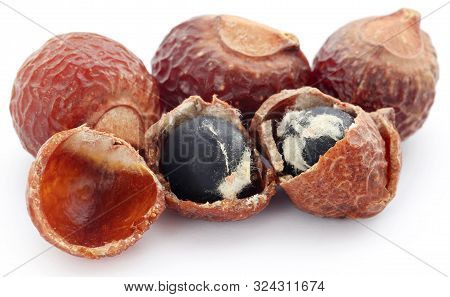 Sapindus Mukorossi Or Indian Soapberry Used In Many Pharmacological And Cleansing Purposes