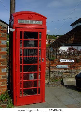Červené telefonní budky
