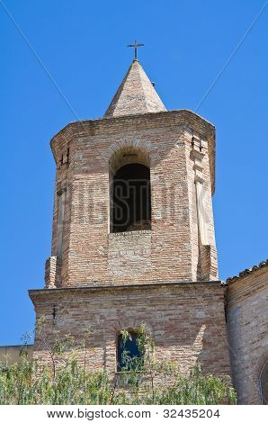 St. Maria della Pietà Belltower Church. Lucera. Puglia. Italy.