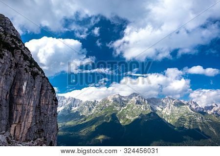 The Montasio Group In The Julian Alps