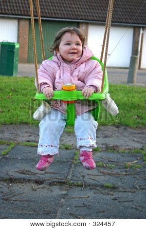Girl On Swing 2