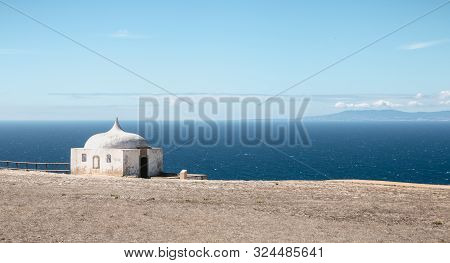 Architectural Detail Of The Cape Espichel Sanctuary