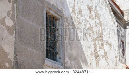Architectural Detail Of The Cape Espichel Sanctuary