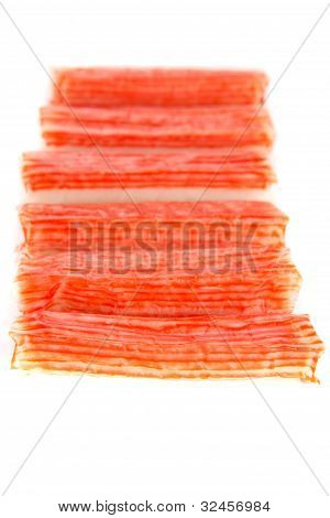 Crabsticks v řadě