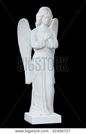 Ängel. Staty.