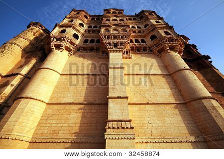 Mehrangarh Fort a Jodhpur, Rjasthan, India