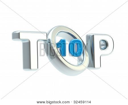 Godło góry-10 symbol na białym tle