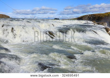 Gullfoss Waterfall in Iceland, Europe