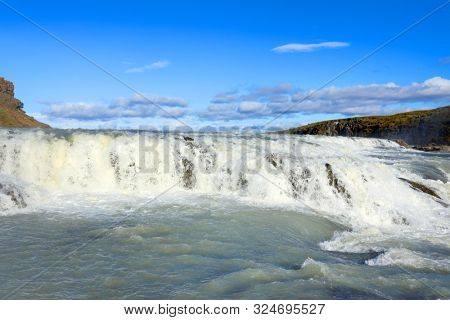 Gullfoss Waterfall in Iceland, Europe