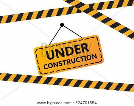 Under Construction Vector Photo Free Trial Bigstock
