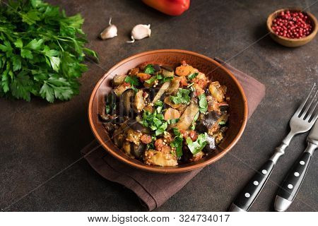 Ajapsandali Stewed Vegetables