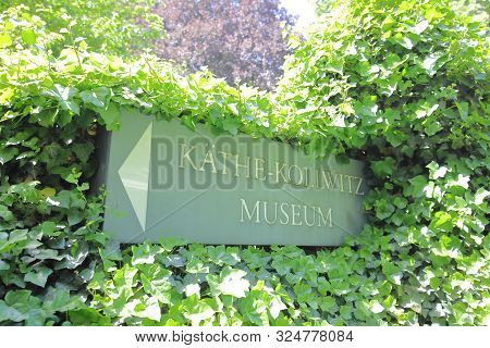 Berlin Germany - June 9, 2019: Kathe Kollwitz Museum Berlin Germany