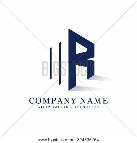 Mr Initial Letter Logo Designs, Negative Space Logo Inspiration