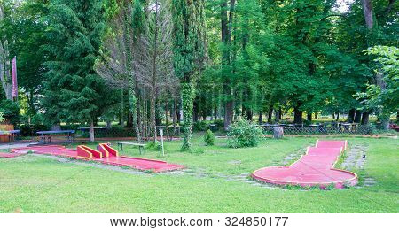 Free Public Minigolf At Salzburg, Austria