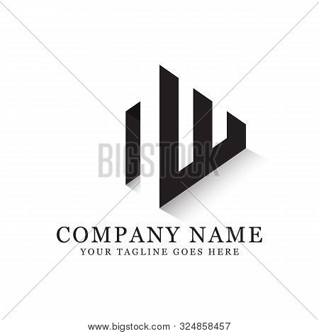 Nw Initial Logo Inspiration, Clean And Clever Logo Designs, Letter N Logo Template