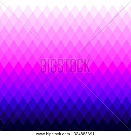 Pattern Rhombus, Transition From Light To Dark, Retro Background, Vector Design Wallpaper