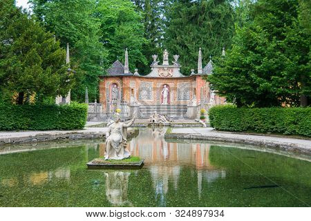 Hellbrunn Castle And Trick Gardens