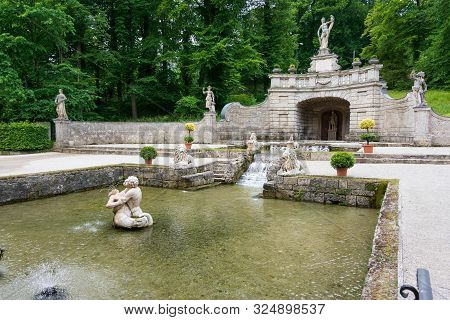 Hellbrunn Castle And Trick Gardens