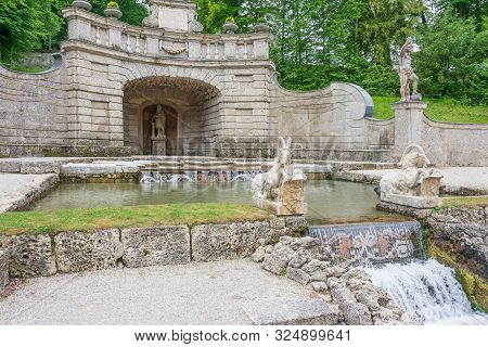 Hellbrunn Castle And Trick Gardens