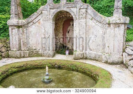 Hellbrunn Castle And Trick Gardens