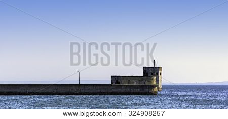 Hel, Pomerania, Poland - August 27: Entrance To The Port Of Hel On August 27, 2019 In Hel, Pomerania