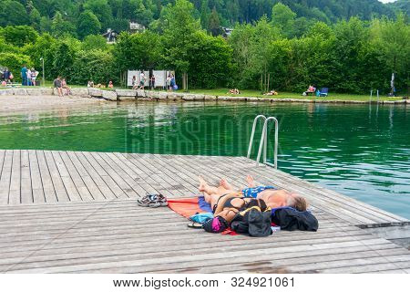 Lake Wolfgang At The Charming St. Gilgen Village
