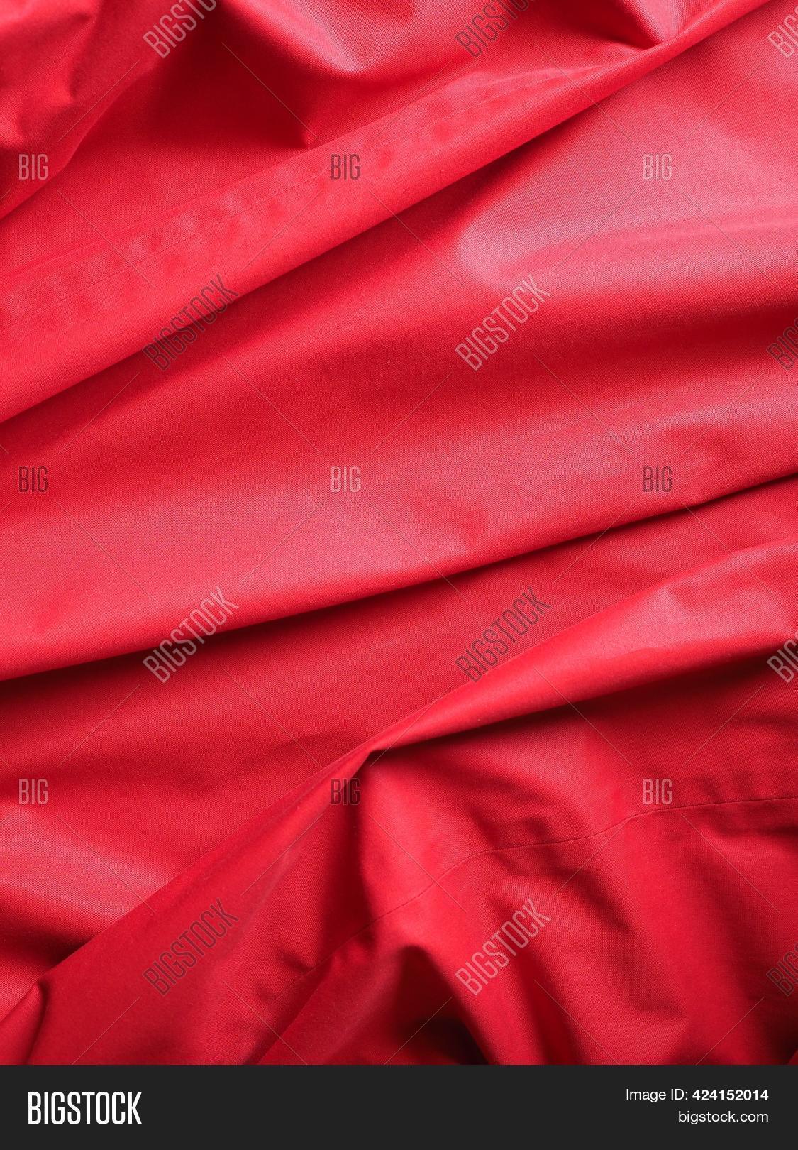 Rippled Red Polyester Image & Photo (Free Trial) | Bigstock