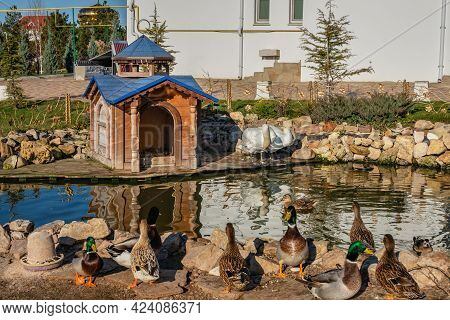 Holy Protection Monastery In Marinovka Village, Ukraine