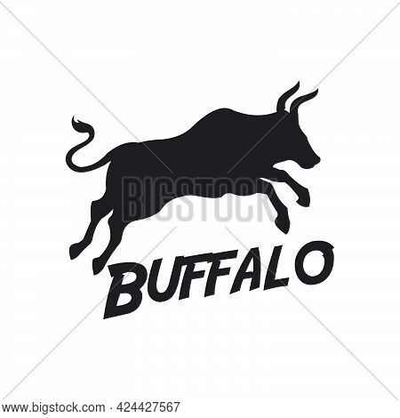 Buffalo Bull Black Logo Exclusive Design Inspiration