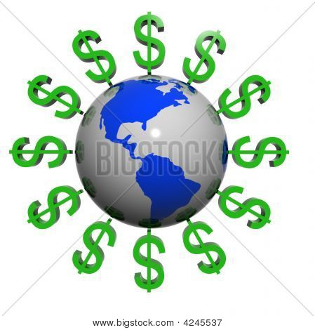 Dolarů v blízkosti země