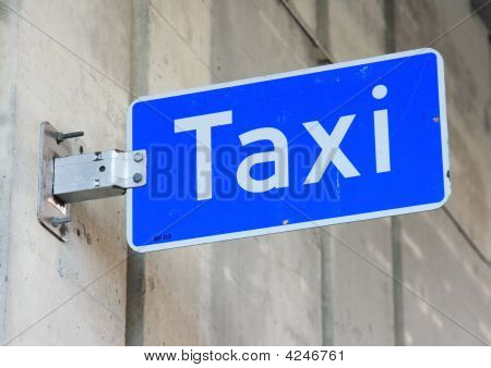 Taxi signe