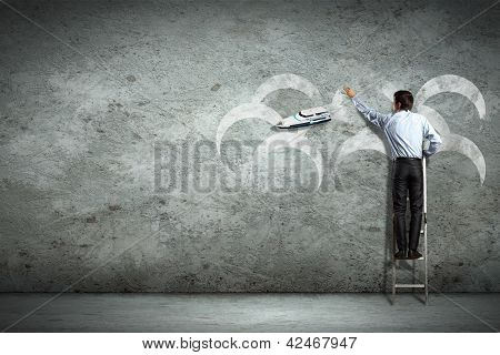 ธุรกิจคนบนบันได