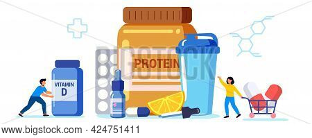 Sports Nutrition Anabolic Steroids Doping Test Protein Cocktail Nutrition Help Replenish Body Vitami