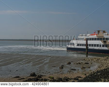 Hallig Hooge and Nordstrand in the north sea