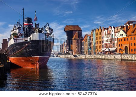 Riverside Of Gdansk