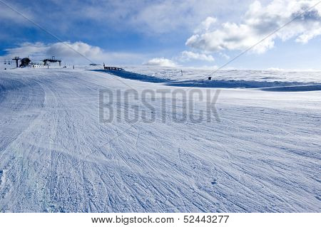 snow covered Alps