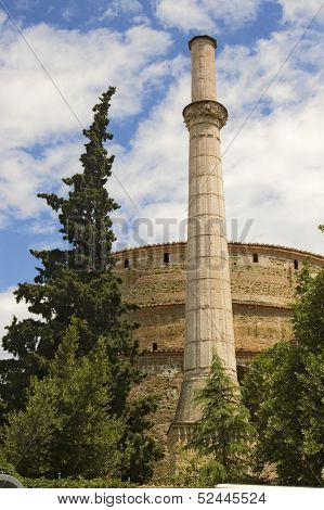 Galerius palace Rotonda temple at Thessaloniki
